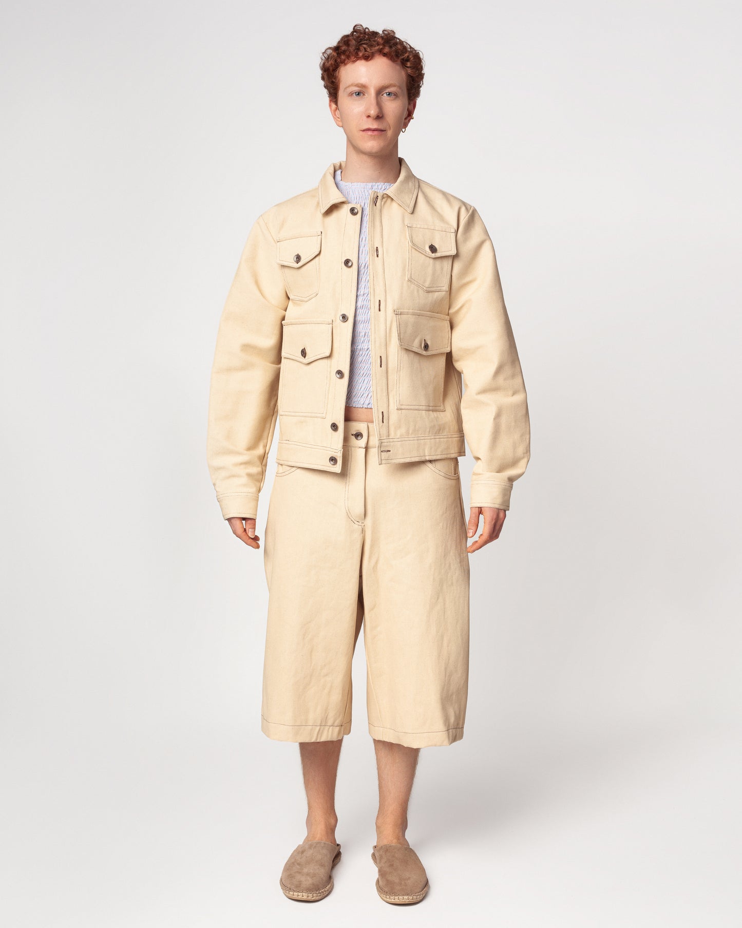 Chaqueta Luc Crudo