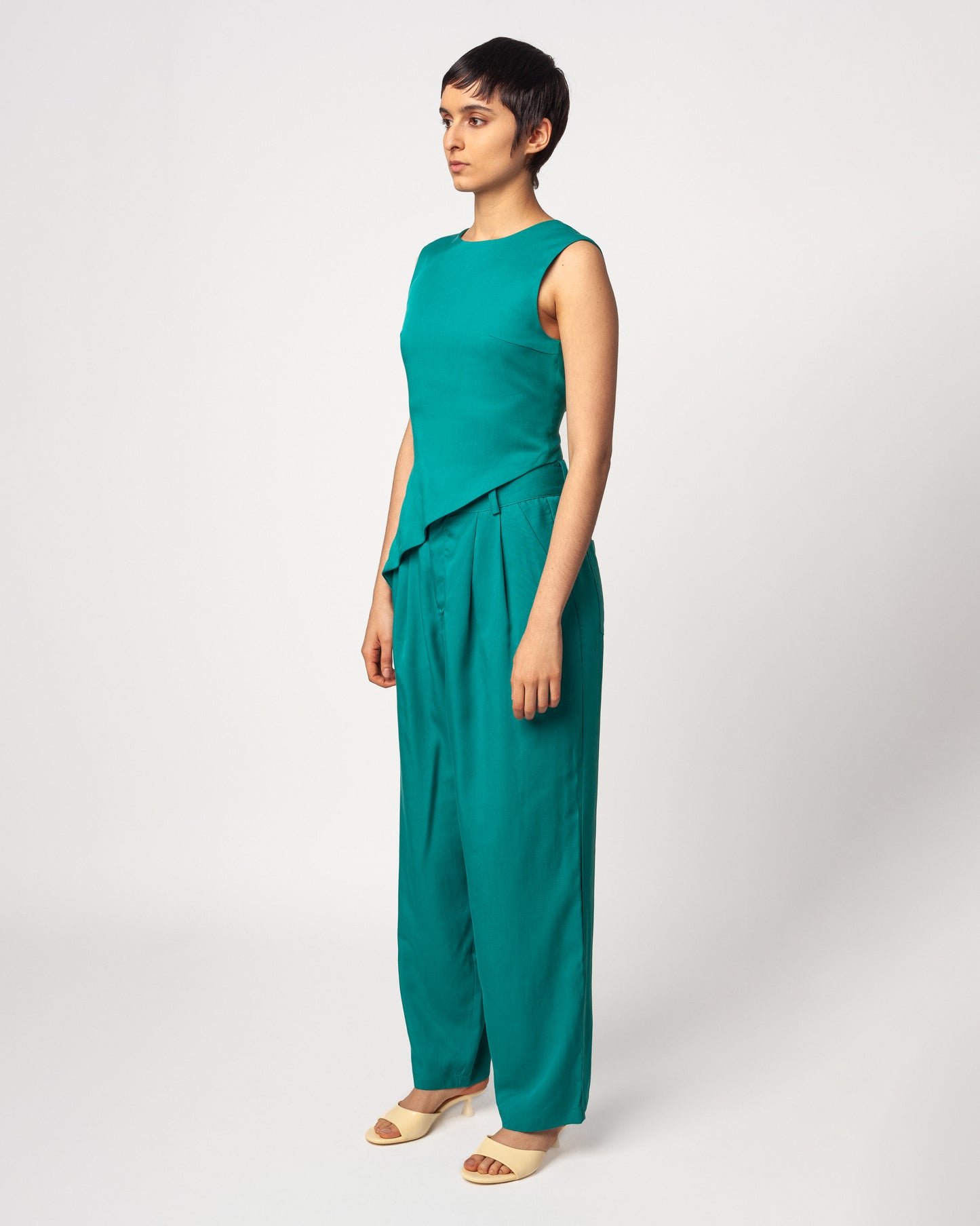 Pantalón Félix Verde Turquesa