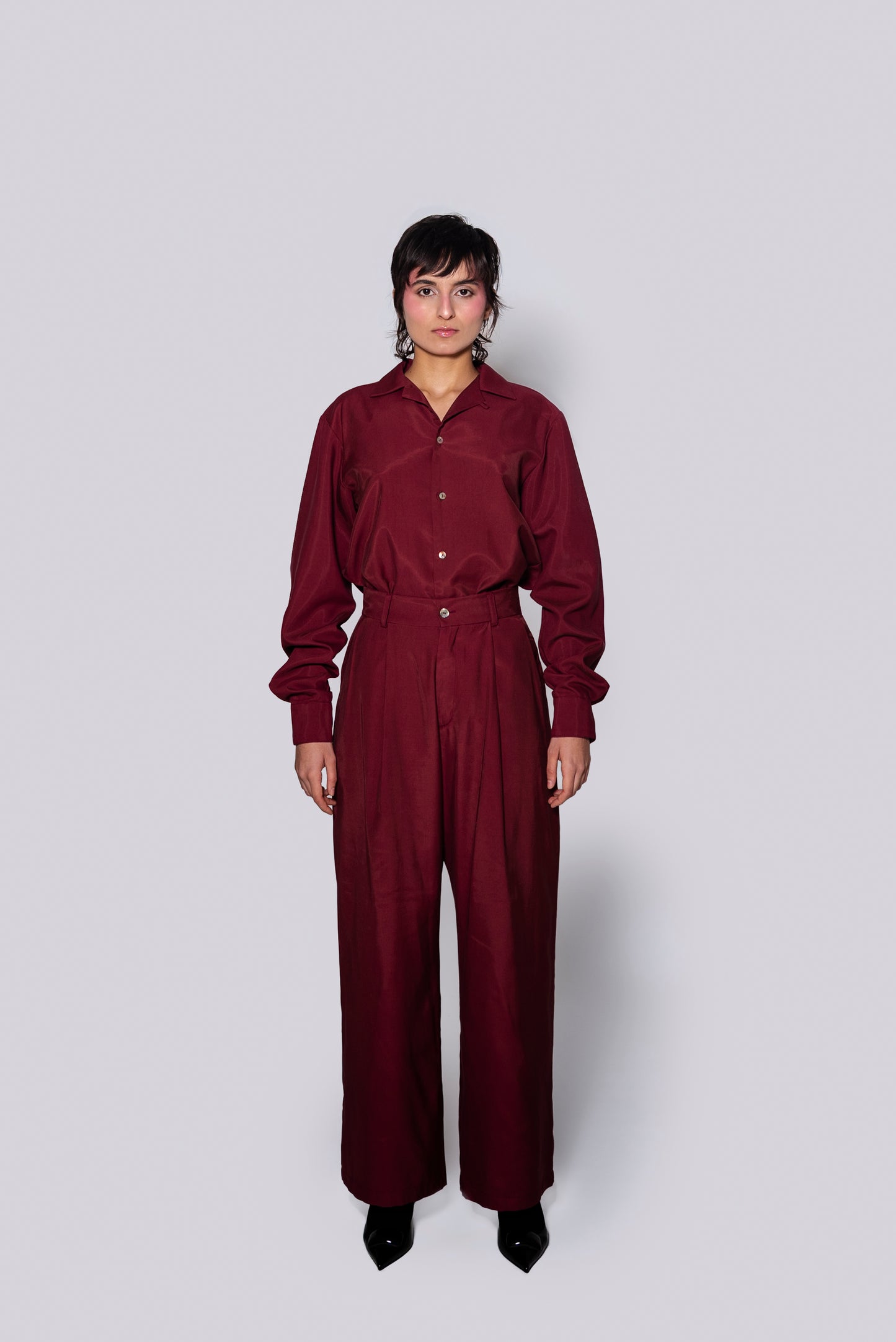 Camisa Simon Burdeos