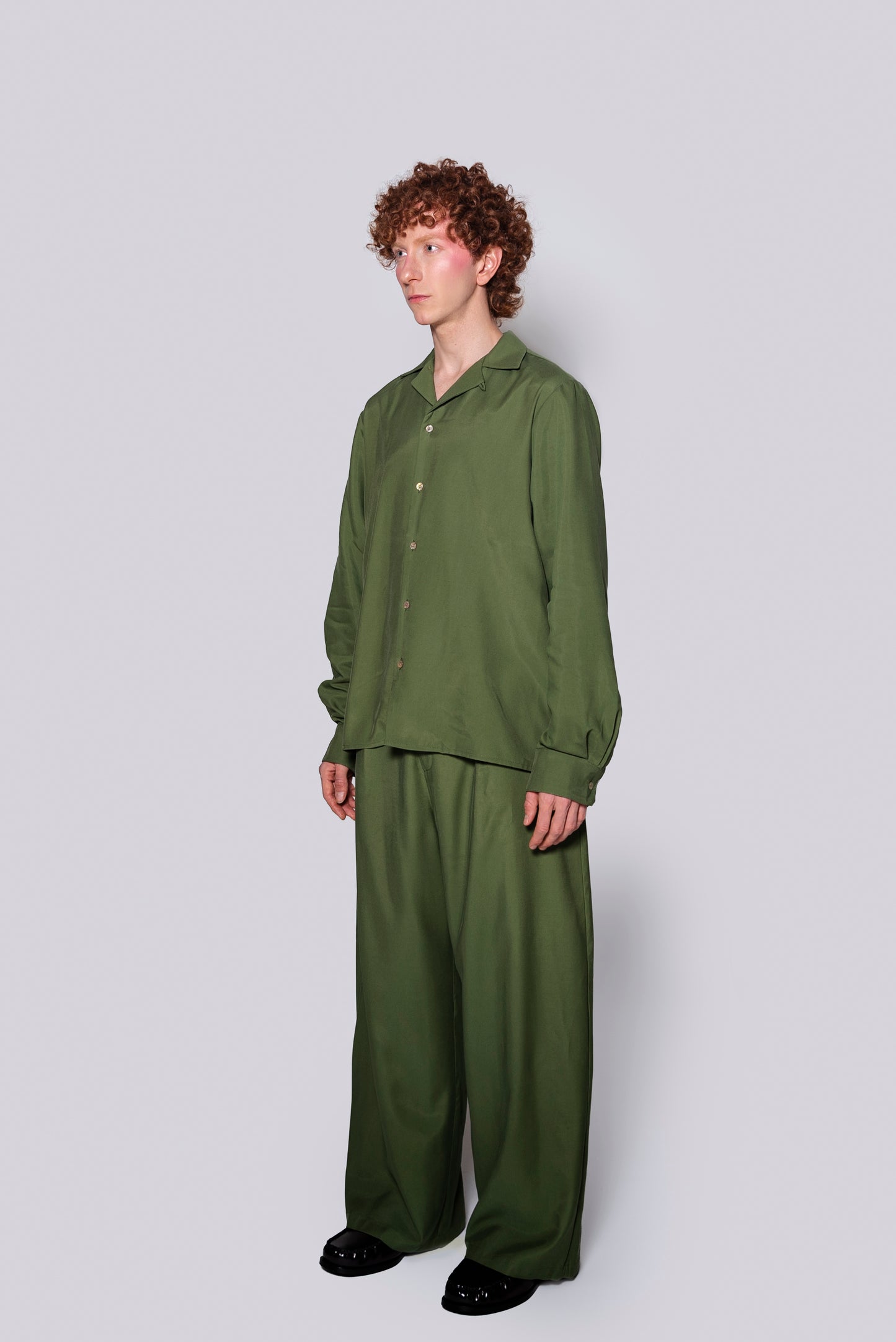 Pantalón Tokio Tencel Verde