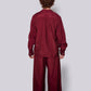 Pantalón Tokio Tencel Burdeos