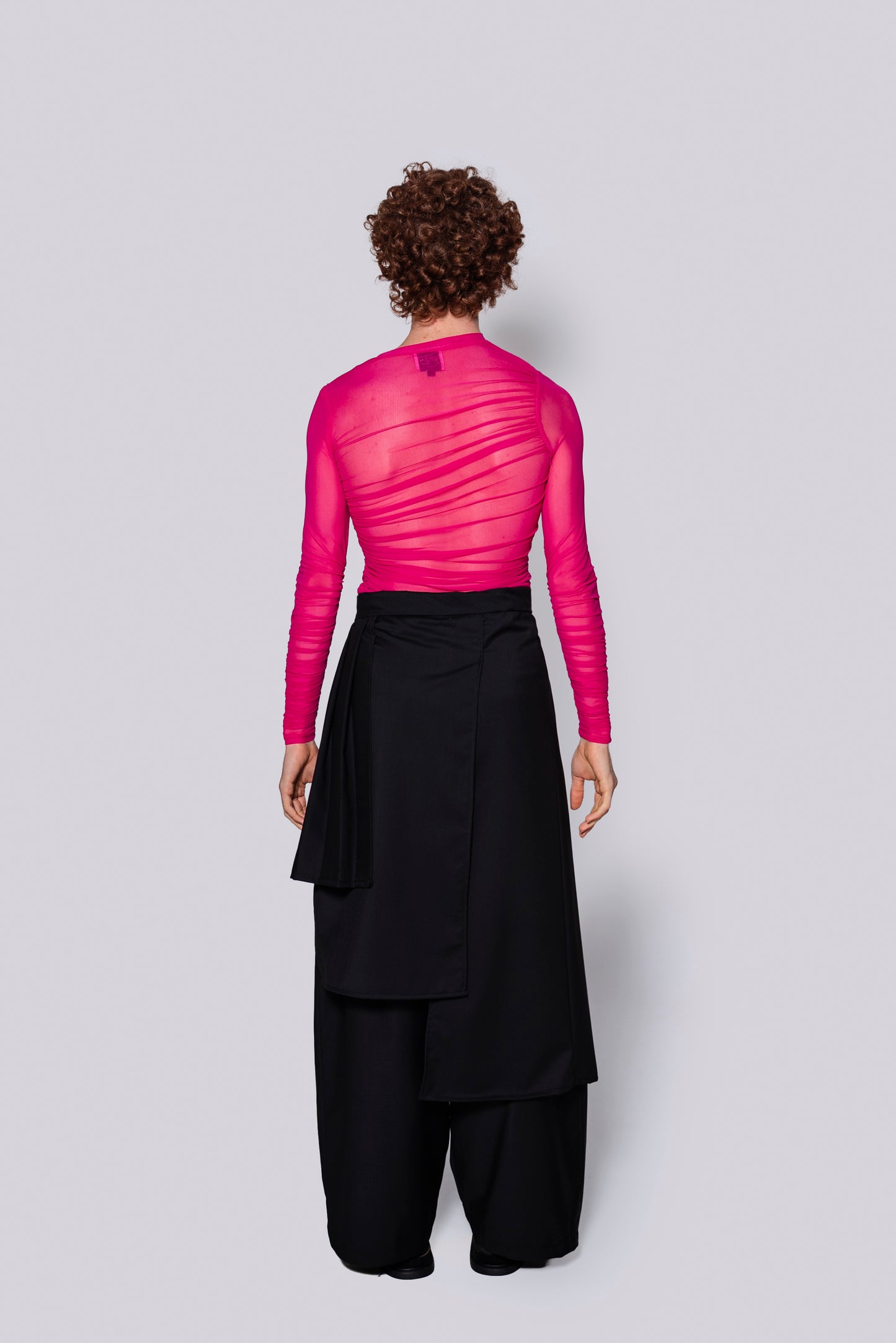 Top Tul Fucsia