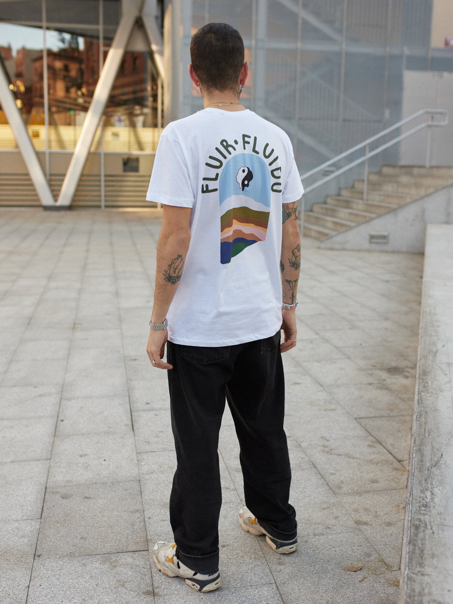 Camiseta Fluir Fluido